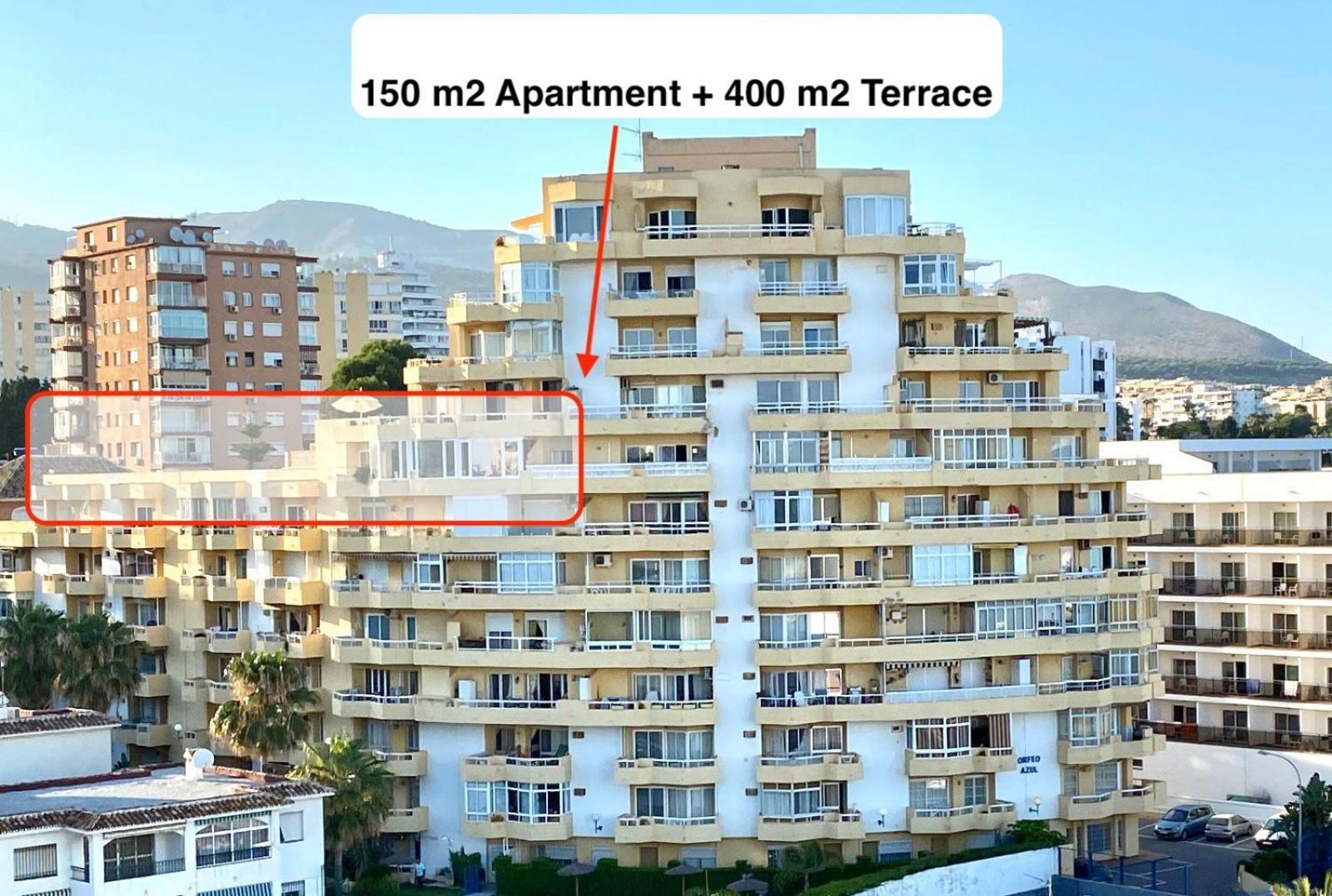 550 M2 Luxury Penthouse - Jacuzzi, Golf & Beach Беналмадена Екстериор снимка